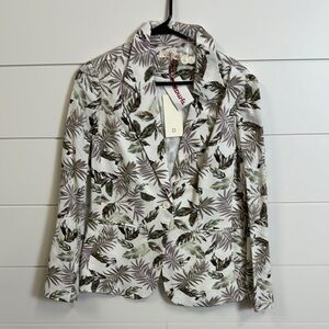 Women's Tropical Print Blazer